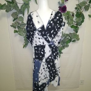 🌴 Floral Print Asymmetrical Dress NWT🌴